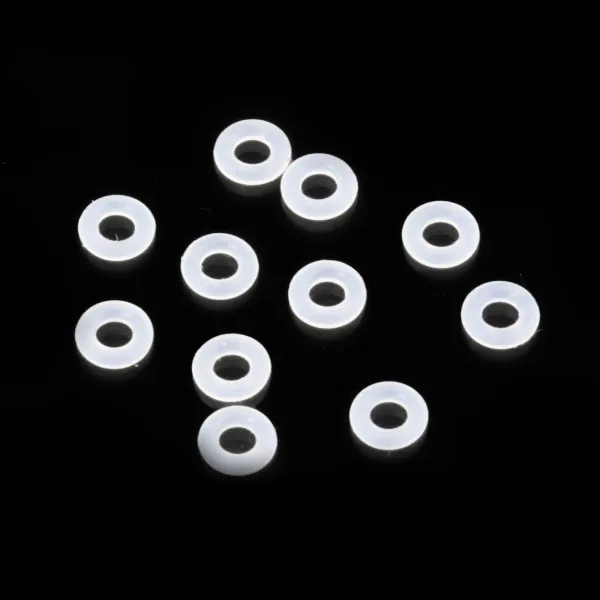 Perla Rondel Silicona 1x4mm | Proveedor Accesorios Joyas