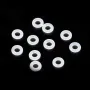 Perle intercalaire rondelle 1x4mm - Silicone x 50pcs