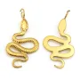 Pendentif serpent 15x28mm - Acier Inox 304 doré x 1pc
