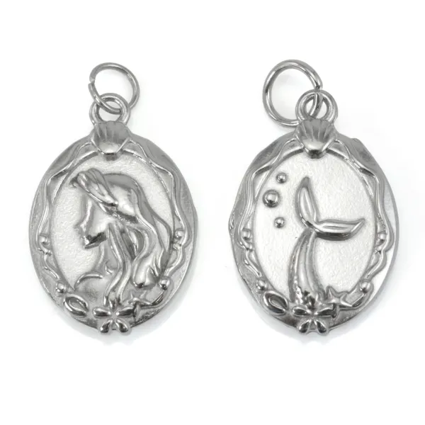 Mermaid Pendant Steel 304 | Fantasy Jewelry Creation