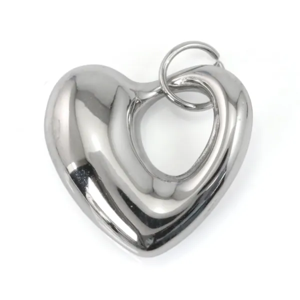 Pendant Heart Steel 304 | Fashion Jewelry Supplier