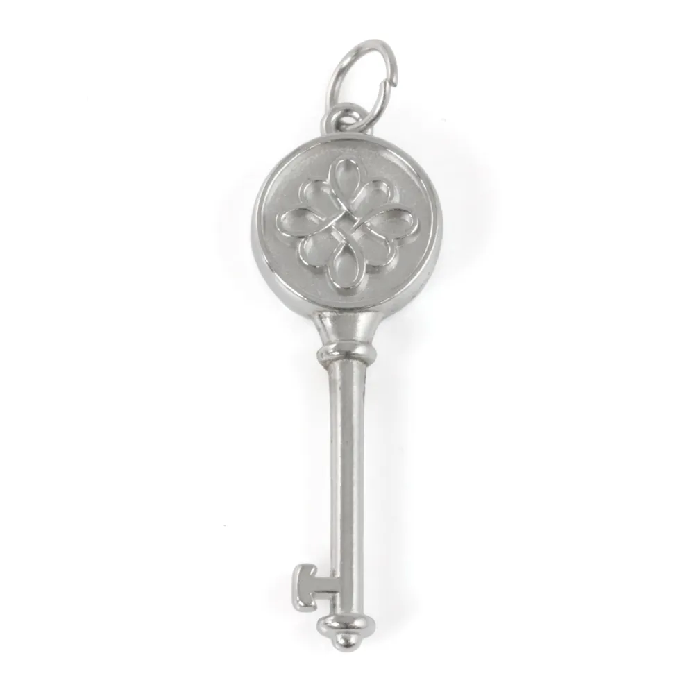 Pendant Key Steel 304 | Fashion Jewelry Supplier