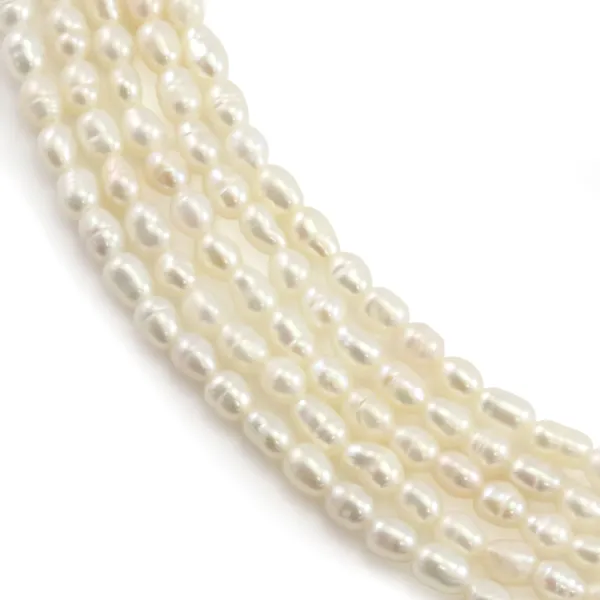 Perola Natural 2mm Branca | Atacadista Criação de Joias