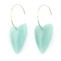 Heart Pendant Amazonite | Natural Semi-Precious Stone