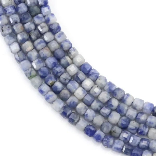 Blue Spot Jasper Bead 2.5mm | Natural Stone Beads