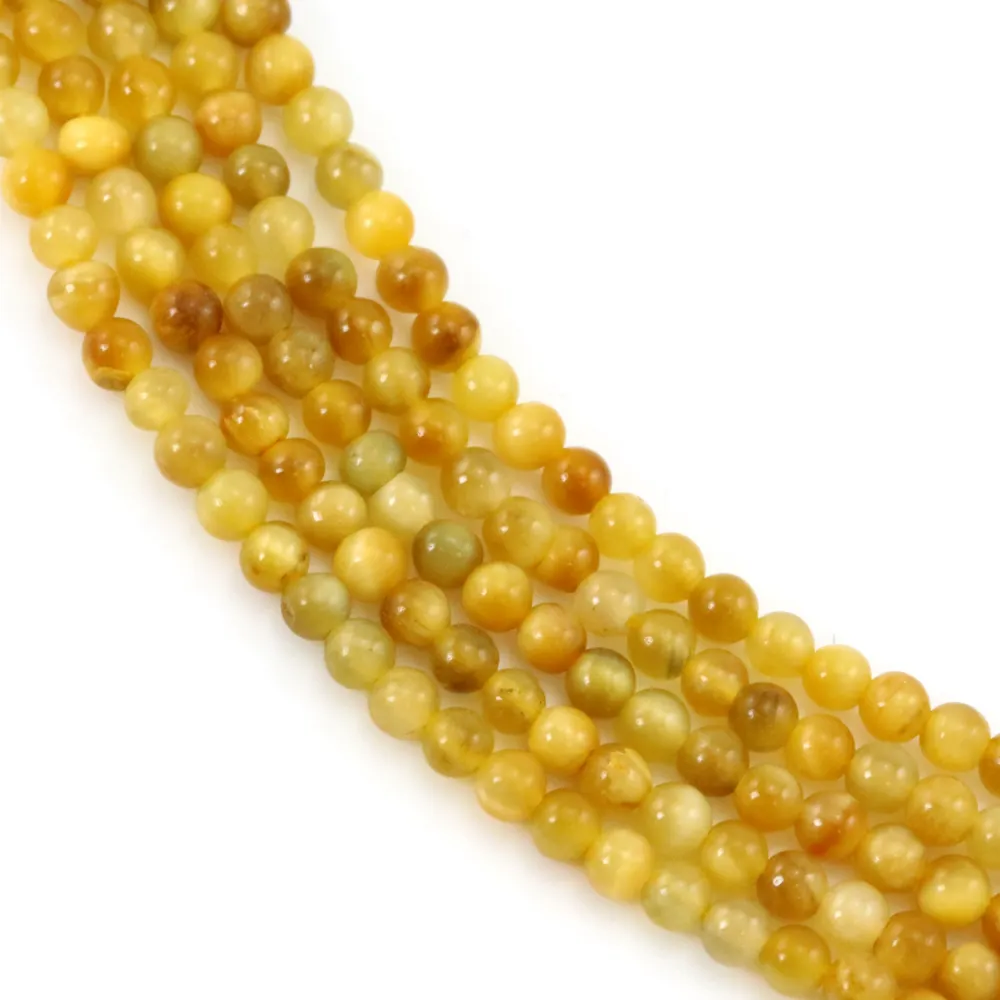 Perla Piedra ojo de Tigre 2mm | Proveedor de Bisutería