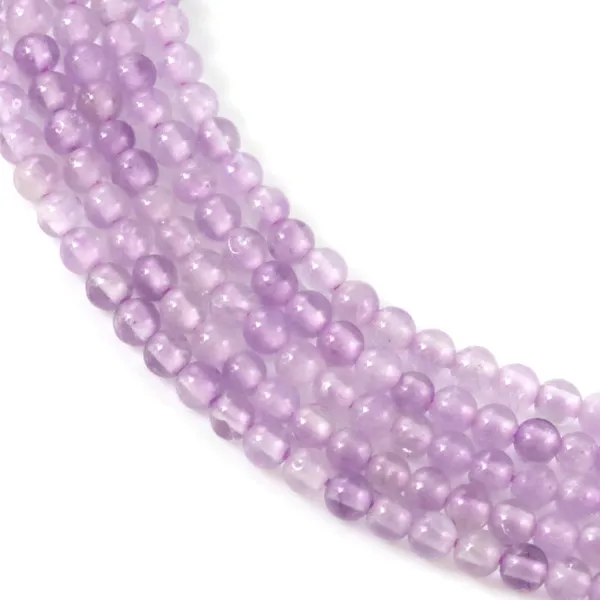 Violet Jade Bead 3mm | Bead Supplier for Fine Jewelry