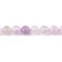 Perla Redonda Jade Violeta 4mm| Componente Fino para Creadores