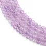 Perla Rotonda Giada Viola 4mm| Componente Fine per Creatori