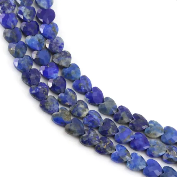 Lapis Lazuli Heart Bead 6mm | Fine Components Supplier