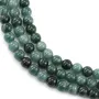 Perla de Jade Natural | Piedra Natural Verde | Perlas para Joyería