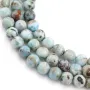 Larimar Perlen Rund 8mm | Lieferant Natürlicher Halbedelstein