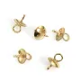 Bail per Perla Semi-Forata 5mm | Oro Gold Filled | Fornitore Gioielleria