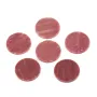 Cabochon Rodonita Redondo Plano | Pedra Natural | Criação de Joias