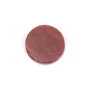 Cabochon Rodonita Redondo Plano | Pedra Natural | Criação de Joias