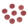 Cabochon Rhodonit Flach Rund | Naturstein | Schmuckherstellung