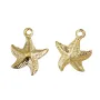 Ciondolo stella marina 10x12mm - Gold Filled x 1pc