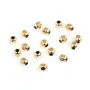 Perla hexagonal 2mm - Gold Filled