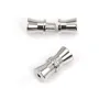 Screw Tube Clasp Rhodium-Plated 925 Silver | Jewelry Components