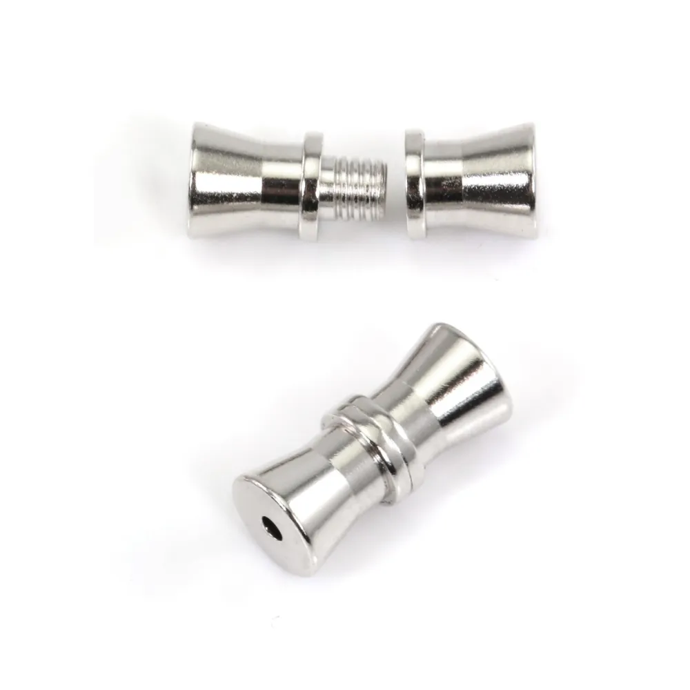 Lot De 10 Fermoirs à Clips Argent - Dimensions 16x3 Mm, Fabrication Française, Pour Bijoux