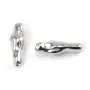 Perla Barroca Tubo Plata 925 Rodiada | Proveedor Joyería