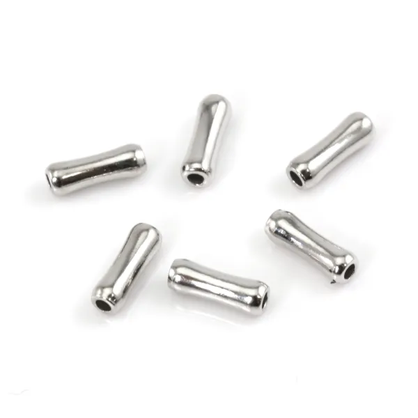 Disco arandela ondulada texturizada 6mm - Plata 925 rodiada x 4pcs