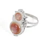Adjustable Ring Silver 925 for Cabochon Round 6 & 10mm | DIY Accessory