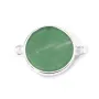 Espaçador 925 Prata Cabochão Redondo 14mm | Fornecedor Acessório