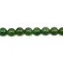Russische Nephrit-Jade rund 6mm x 39cm