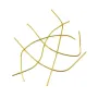 Cannetille (French wire) 1mm - Doré - 10cm x 5pcs
