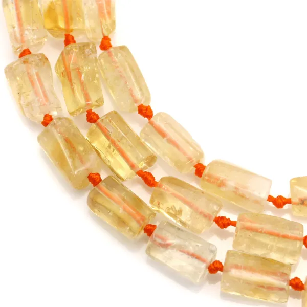 Citrine baroque 7x11mm x 39cm (30pcs)