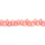 Bambù mare tinto rosa goccia 4x8mm x 10pcs