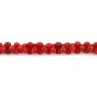 Bambù mare tinta rossa OS 3x6mm x 20 pezzi