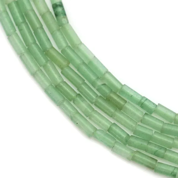 Aventurine tube 2x4mm x 37cm