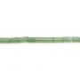 Tubo de aventurina 2x4mm x 37cm