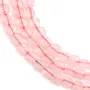 Quartzo rosa quadrado 6mm x 37cm