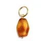 Colgante Ámbar barroco - Gold Filled x 1pc