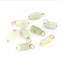 Pendente in giada Xinshan barocco - Gold Filled x 1 pz