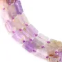 Giada viola barocco 7x11mm x 40cm ( circa 30pz )