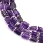 Barocker Amethyst 7x11mm x 39cm (30 Stück)
