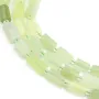 Jade Xinshan barocco 7x11mm x 40cm (28pz)