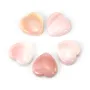 Cabochon Lambi rosa coração 8mm x 1pc