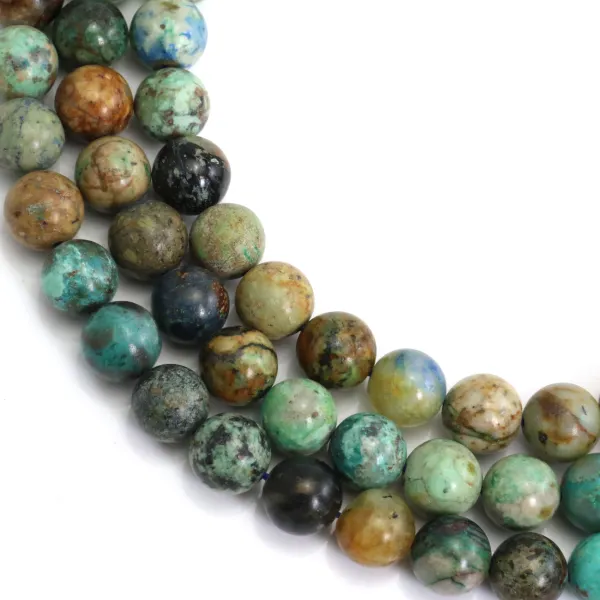 Chrysocolla round 10mm x 39cm