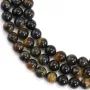 Tiger's Eye & Falcon round 8.5mm x 39cm
