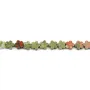 Unakite flower 6mm x 38cm