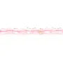 Rose quartz flower 6mm x 38cm