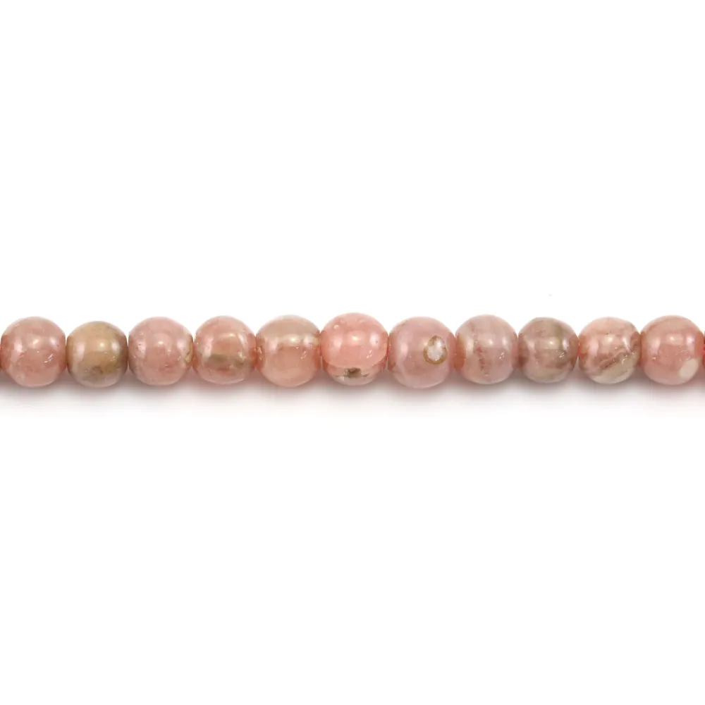 Rhodochrositeronde 4.5mm x 39cm