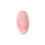 Rosa ovaler Cabochon Lambi 15x30mm x 1 Stück
