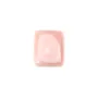 Cabochão Lambi rosa retângulo 10x12mm x 1pc