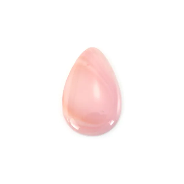 Cabochon Conchiglia Rosa 20x30mm | Componente Gioielli Artigianali